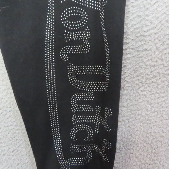 Von Dutch Rhinestone Crystals Logo Sweatpants XL Classic Jogger Tapered NWOT - Picture 2 of 9